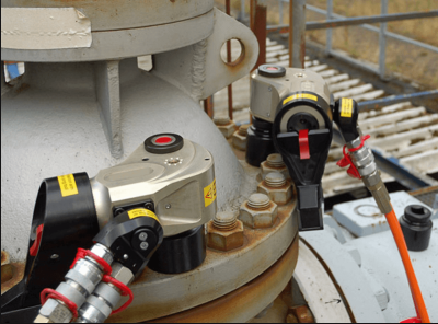 Торцевой гидравлический гайковерт ATW