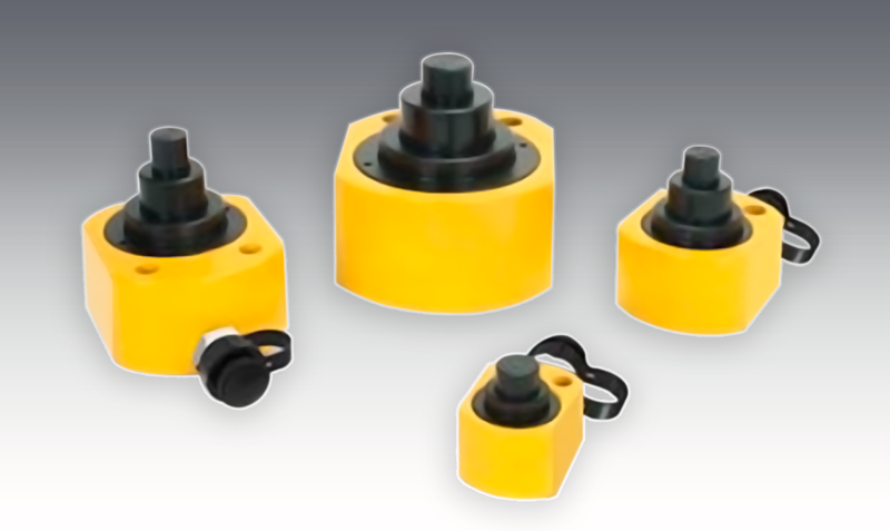 Низкие телескопические домкраты