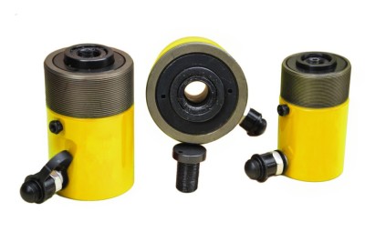 Домкрат гидравлический с пружинным возвратом с полым штоком HHYG-2050К (ДП20П50)