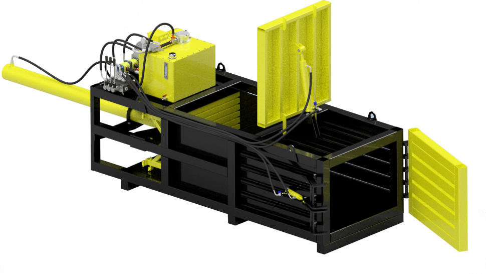 Пресс пакетировочный горизонтальный купить с доставкой по всей России