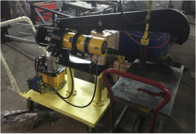 Съемники гидравлические транспортируемые серии СГМЭ на подъемных цилиндрах