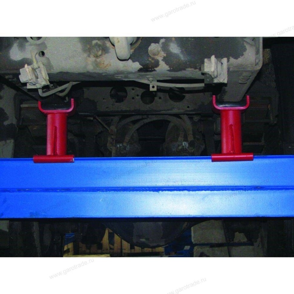 Стационарный 4-стоечный подъемник для грузовых автомобилей ПС16 купить с доставкой по всей России