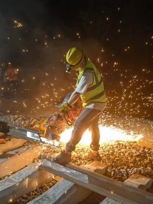 Абразивная пила, бензорез NOG-K1270